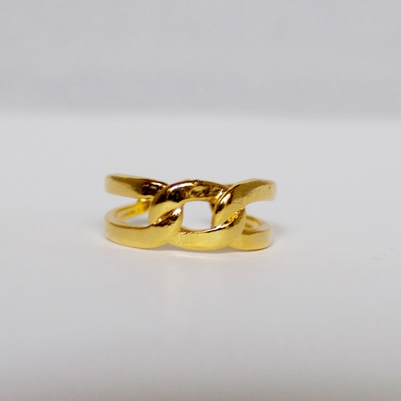 Love knot Ring 24K Plated - Picture 2 of 11